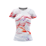 Strawberry Milkshake Acrylic Women’s T-Shirt