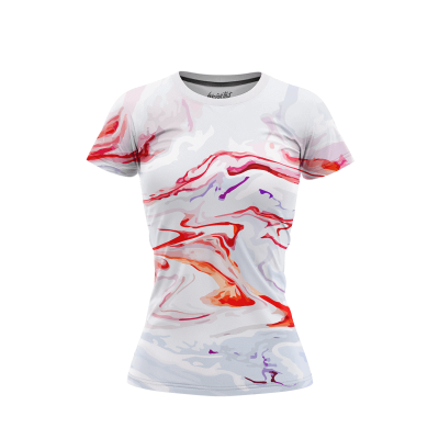 Strawberry Milkshake Acrylic Women’s T-Shirt