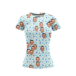 Aqua Marine  Women’s Face It T-Shirt