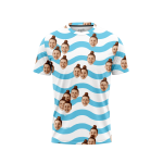 Blue Wave Men's Face It T-Shirt
