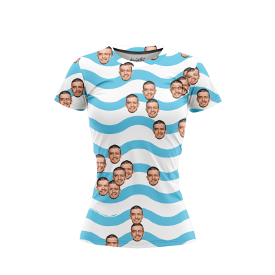 Blue Wave Women's Face It T-Shirt