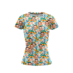 Orange Pastel Women’s Face It T-Shirt