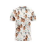 Pastel Summer Men’s Face It T-Shirt