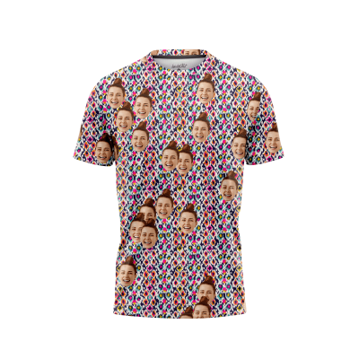 Summer Leopard Men’s Face It T-Shirt