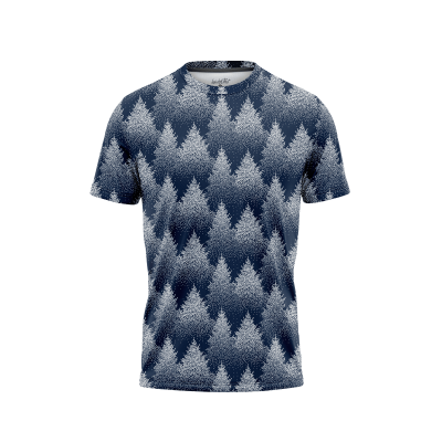 Blue Night Pines Men’s T-Shirt