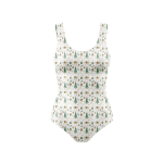 Blue Xmas Decorations Bodysuit