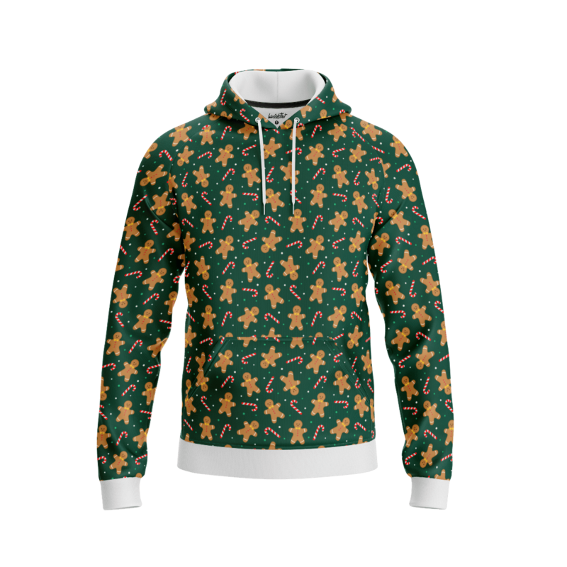 Gingerbread Man HoodieFront 14