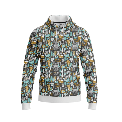 Golden Reindeer Hoodie