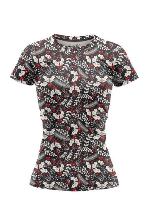 Holly Berries Women’s Pajama T-Shirt