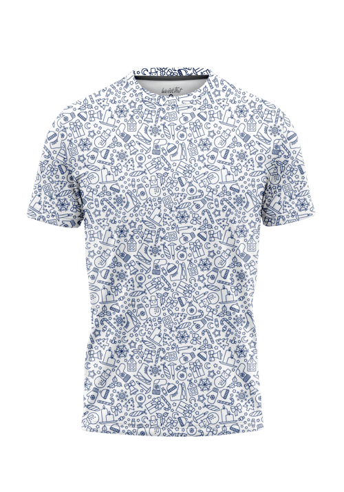Lines & Strokes Xmas Men’s T-Shirt