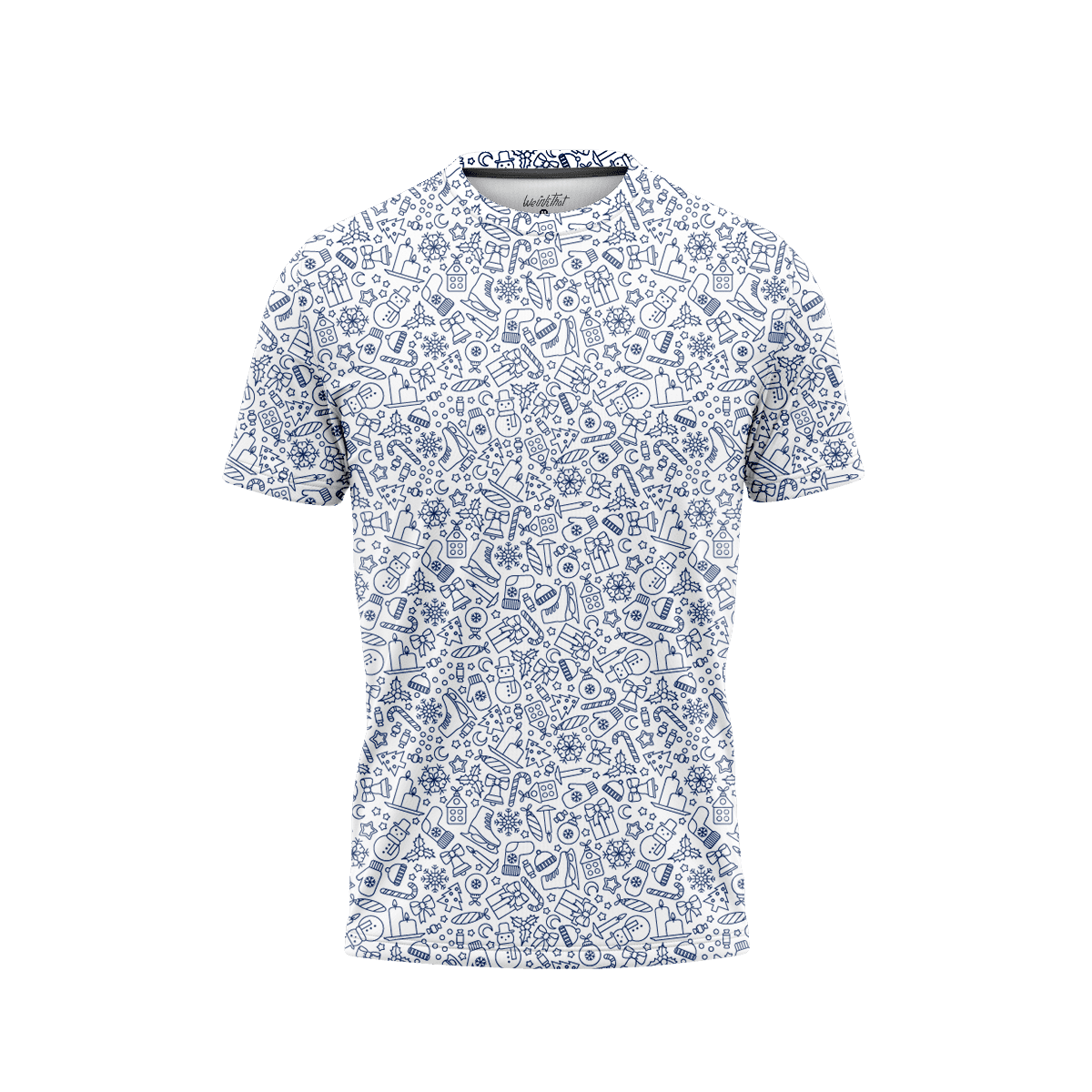 Lines & Strokes Xmas Men’s T-Shirt