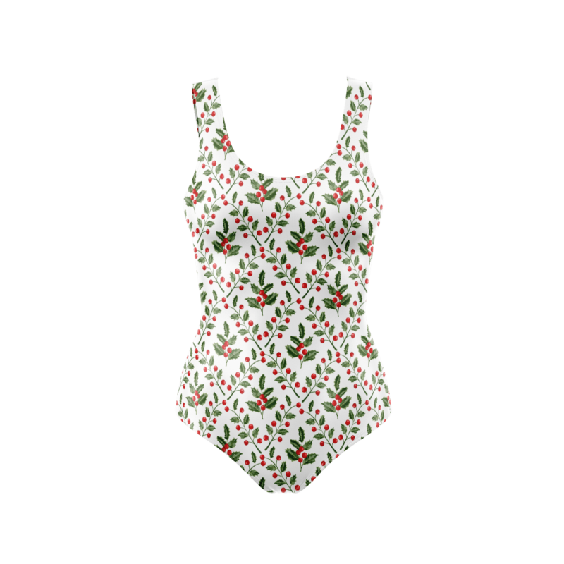 Minimal Mistletoe BodysuitFront 30