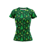 Minimal Xmas Tree Women’s T-Shirt