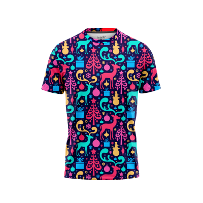 Neon Xmas Men’s T-Shirt