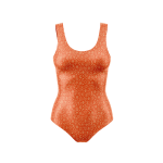 Orange Xmas Bells & Cookies Bodysuit