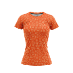 Orange Xmas Bells & Cookies Women’s T-Shirt