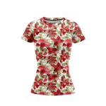 Poinsettia Flowers Women’s T-Shirt