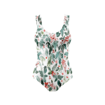 Watercolor Poinsettia Bodysuit