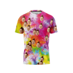Bleach Tie Dye Men’s Face It T-Shirt