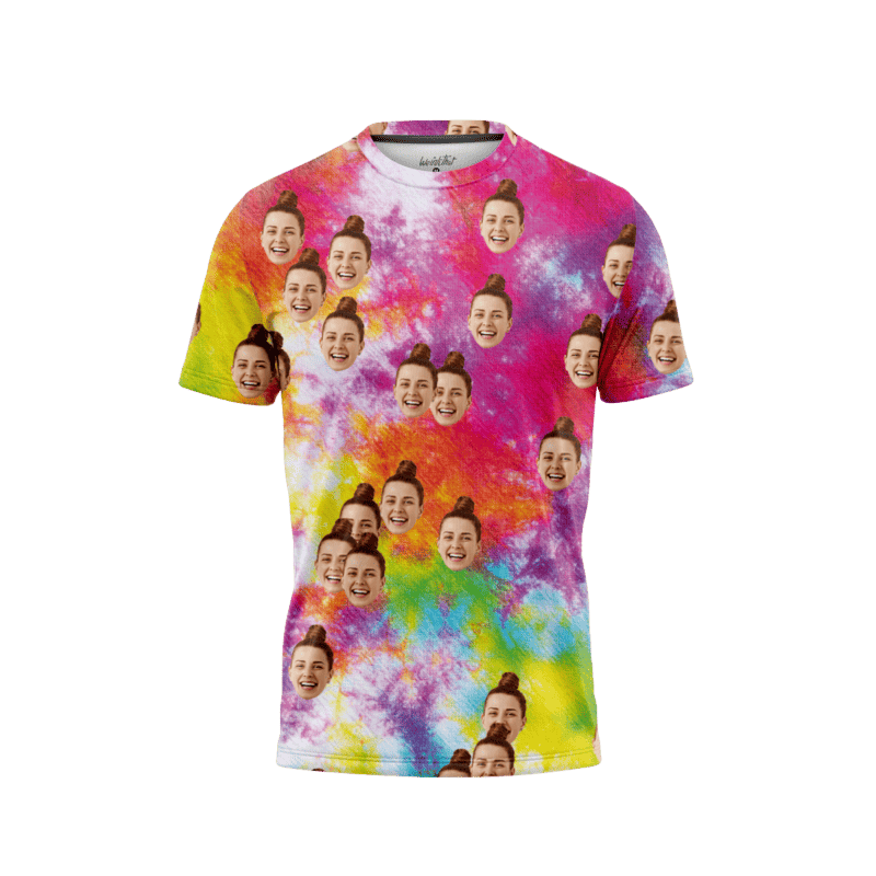 Bleach Tie Dye MenFront FaceIt