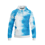 Blue Tie Dye Hoodie