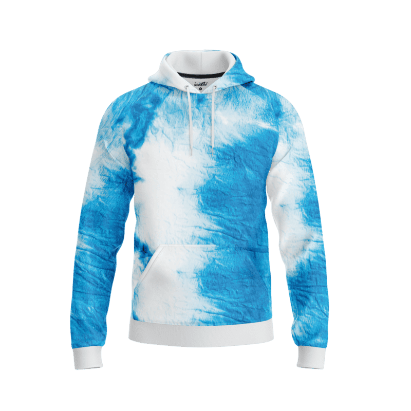 Blue Tie Dye HoodieFront