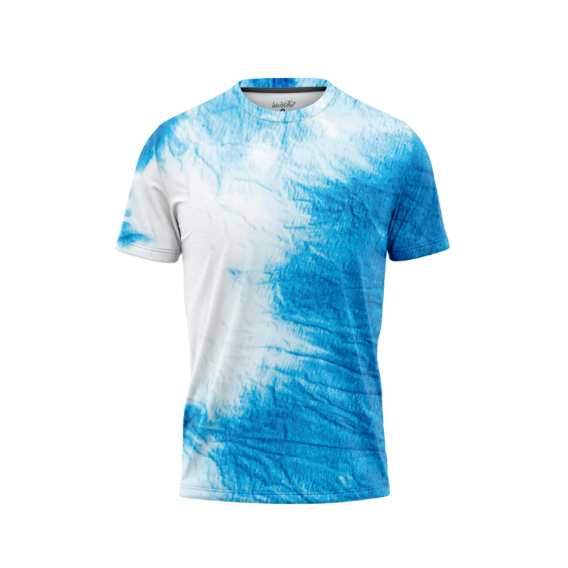 Blue Tie Dye MenFront