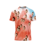 Colors Tie Dye Men’s Face It T-Shirt