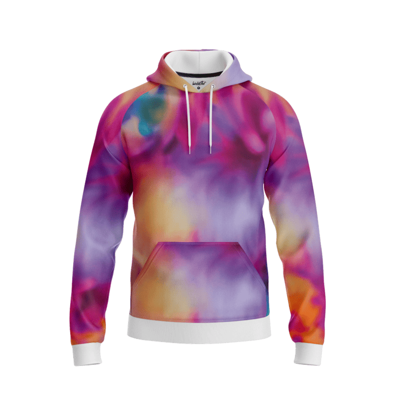 Fire Tie Dye HoodieFront