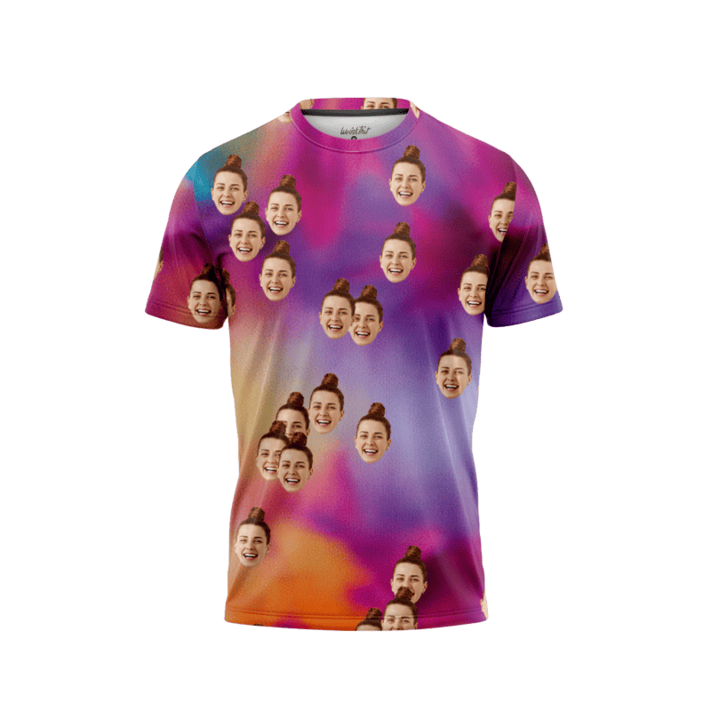 Fire Tie Dye MenFront FaceIt