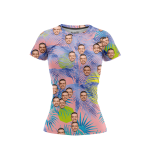 Graphic Tie Dye Women’s Face It T-Shirt