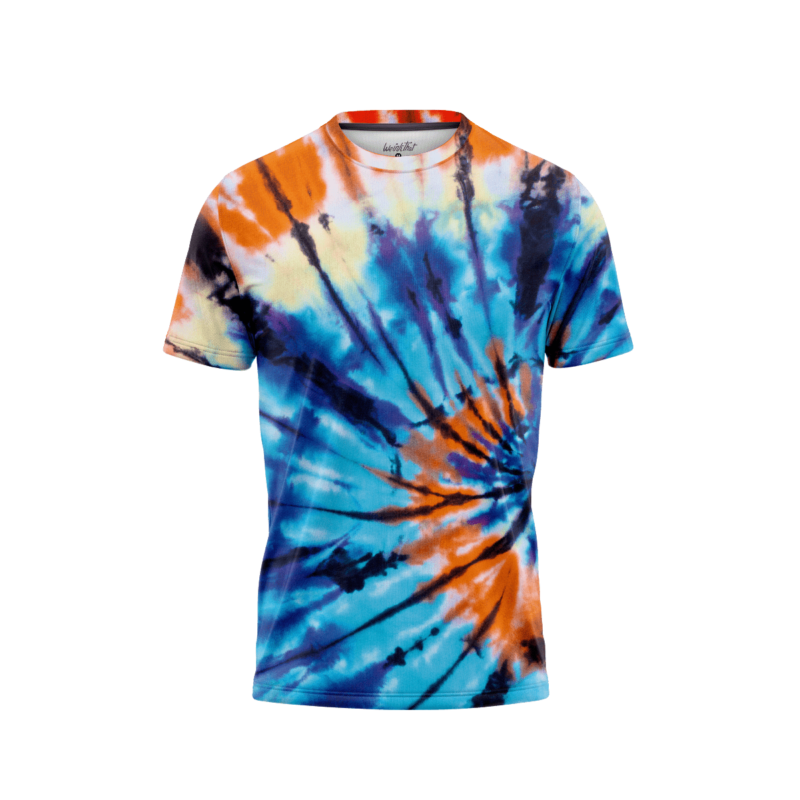 Mardi Gras Tie Dye MenFront