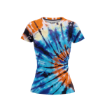 Mardi Gras Tie Dye Women’s T-Shirt