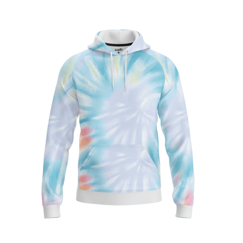 Neon Tie Dye HoodieFront