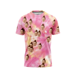 Pastel Tie Dye Men’s Face It T-Shirt