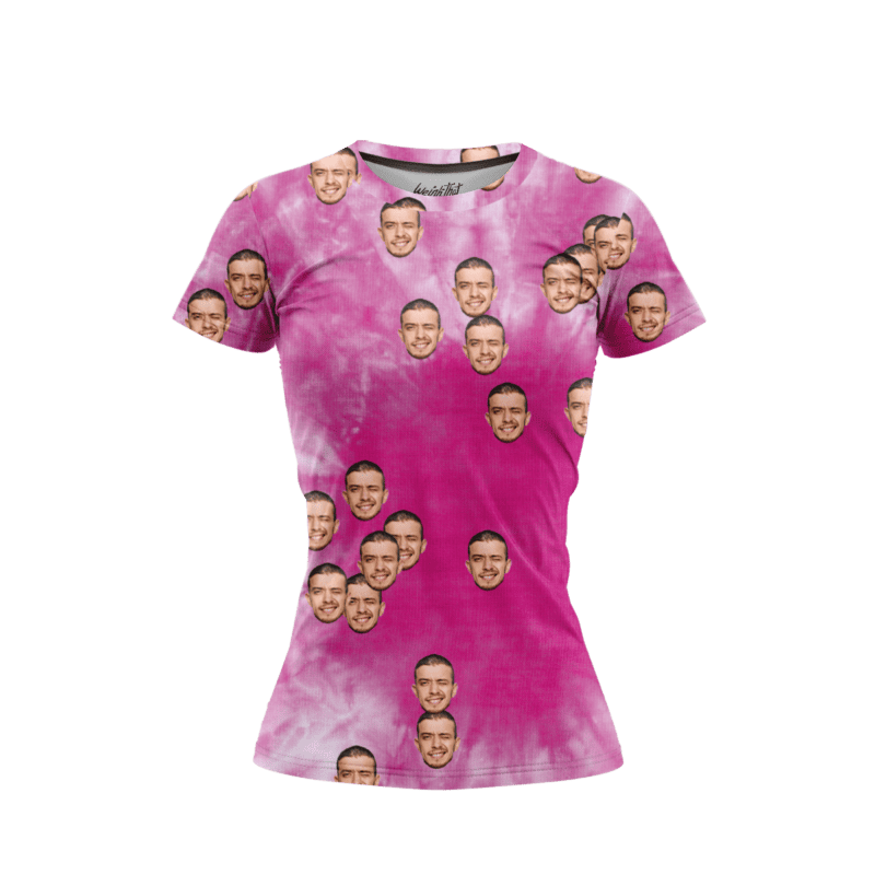 Pink Tie Dye WomenFront FaceIt