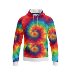 Rainbow Tie Dye Hoodie