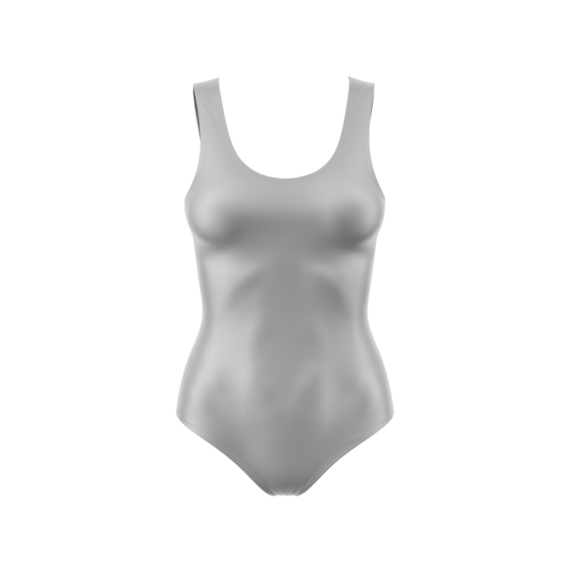 Silver BodysuitFront