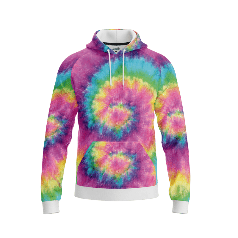 Spiral Tie Dye HoodieFront