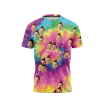 Spiral Tie Dye Men’s Face It T-Shirt