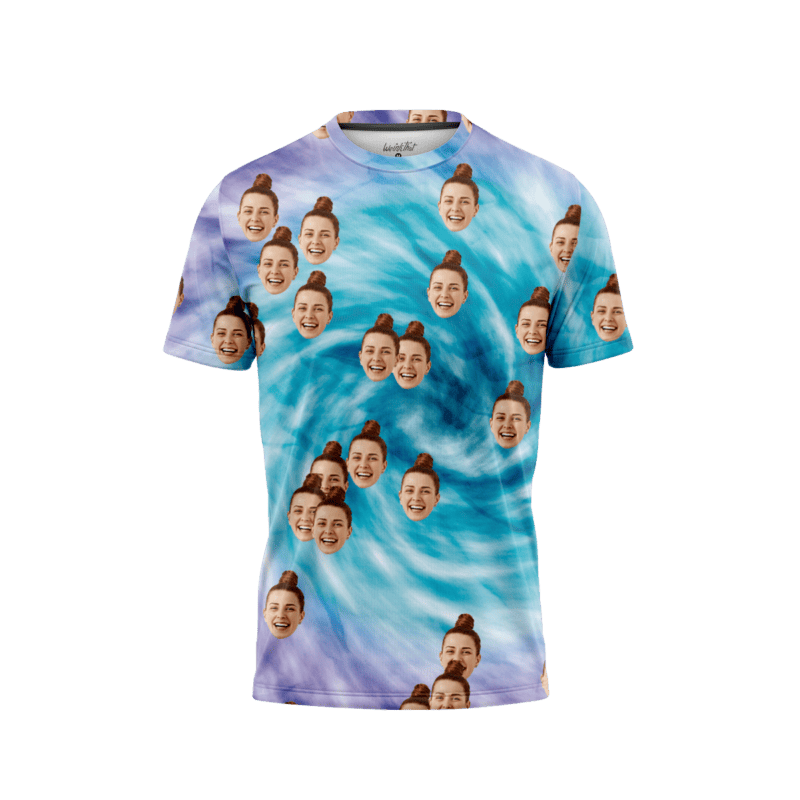 Water Tie Dye MenFront FaceIt