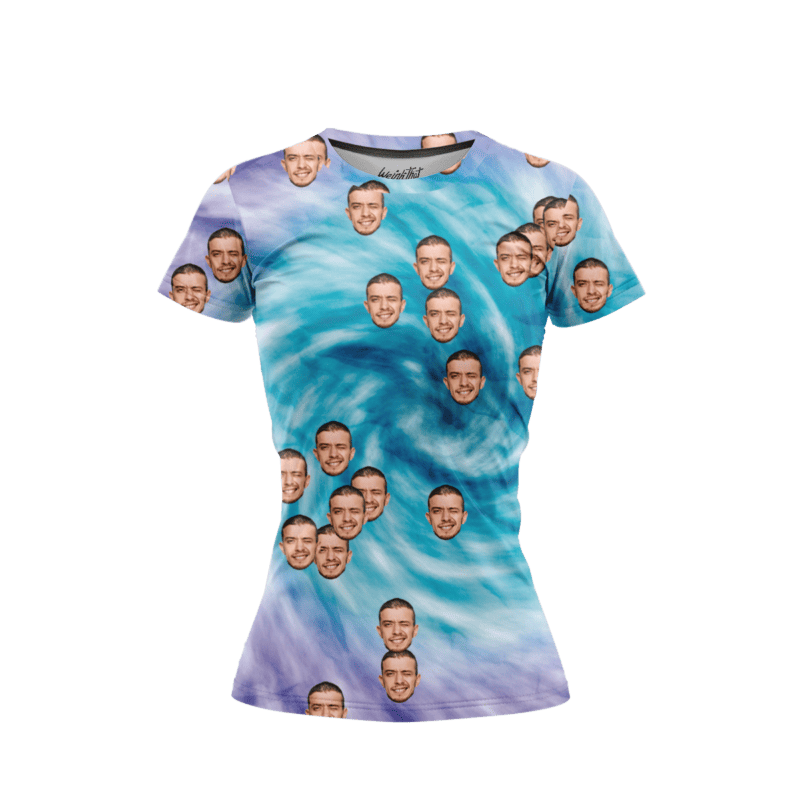 Water Tie Dye WomenFront FaceIt