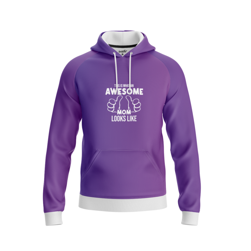 Awesome Mom HoodieFront