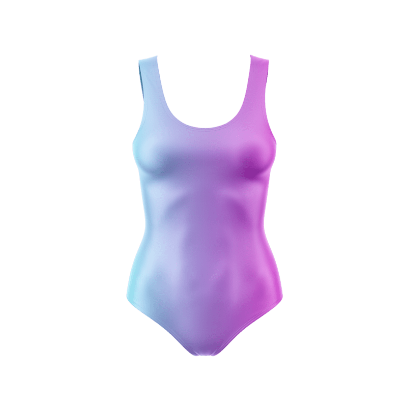 Azure Pop BodysuitFront