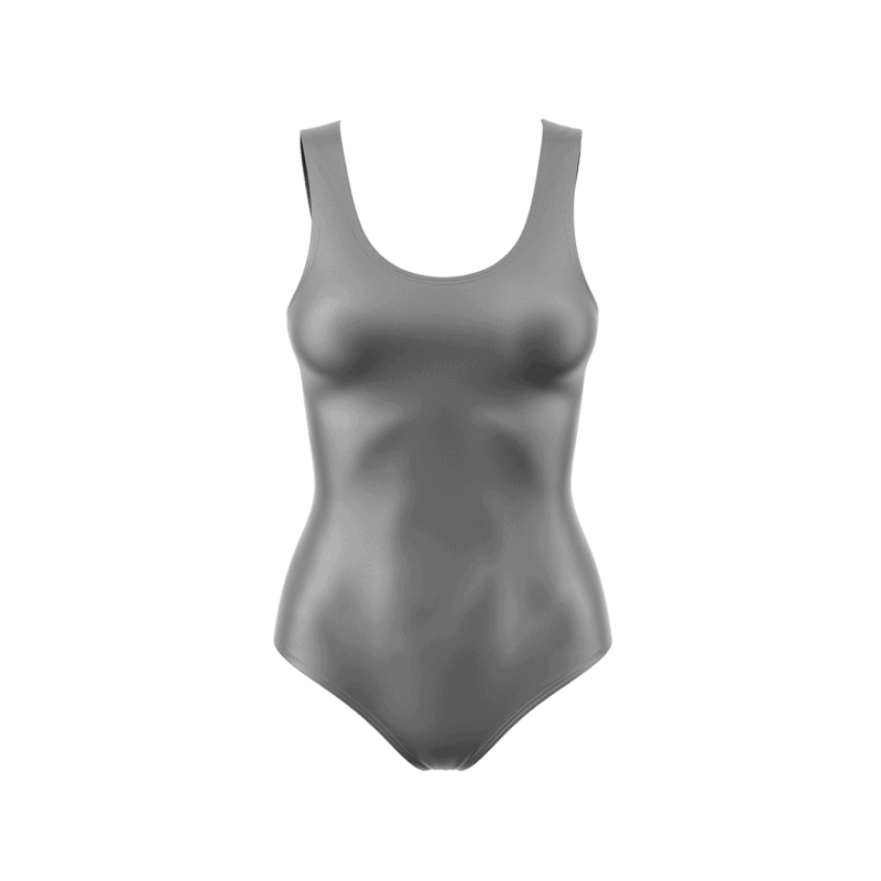 Gray BodysuitFront