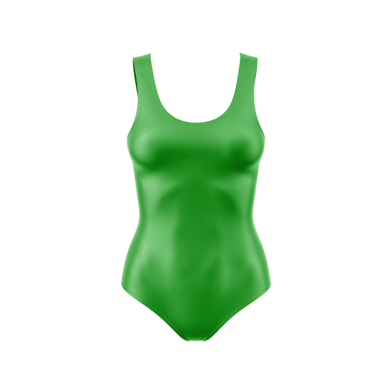 Green BodysuitFront