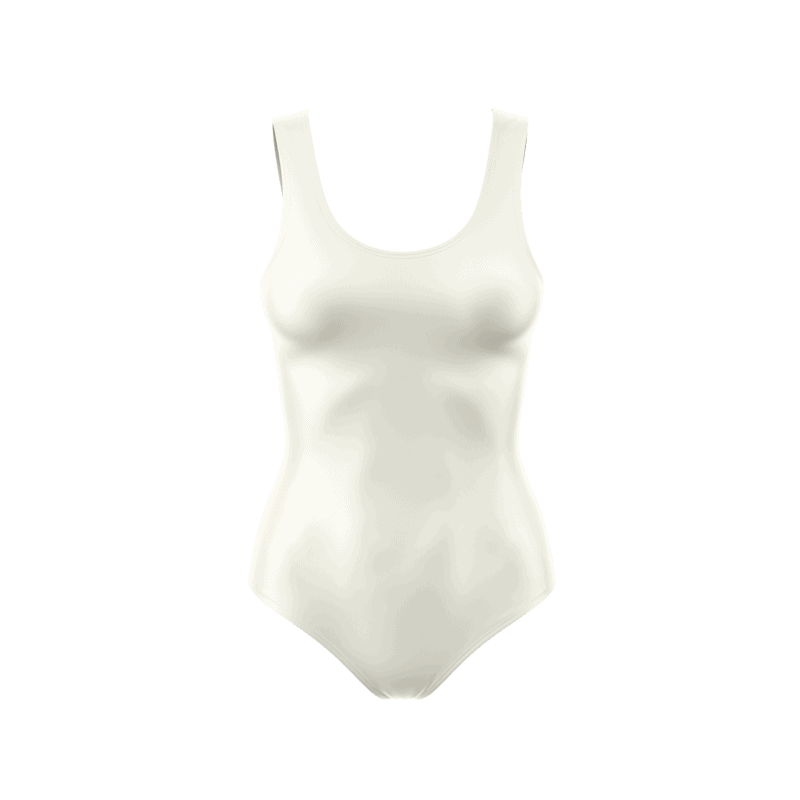 Ivory BodysuitFront