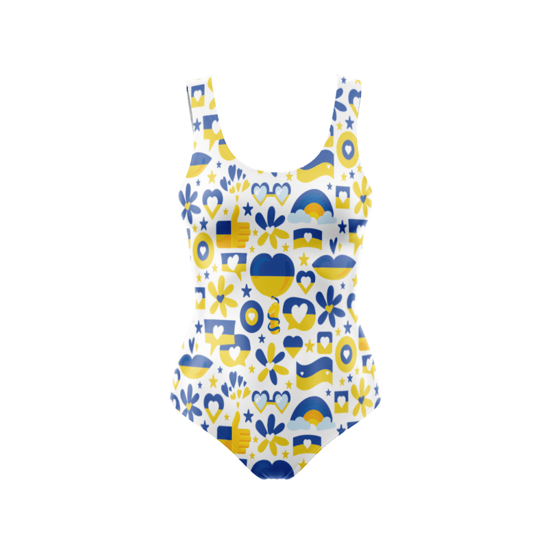 Ukraine BodysuitFront