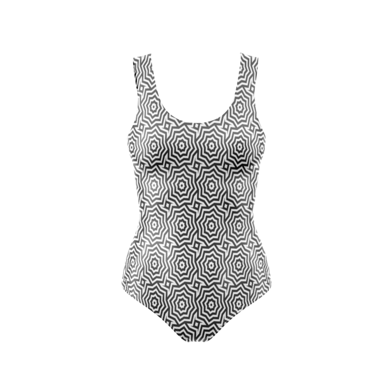 Abstract Geometrica BodysuitFront