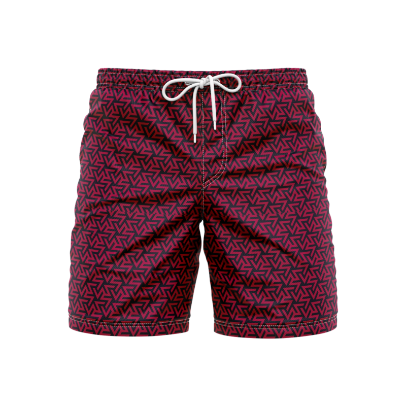 Angular Accents SwimshortsFront